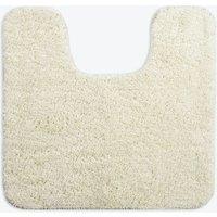 Allure Bath Fashions Luxury Microfibre Pedestal Mat Non-Slip in Cream