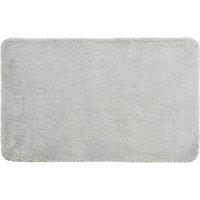 Allure Bath Fashions Luxury Microfibre Bath Mat Non-Slip in Light Grey