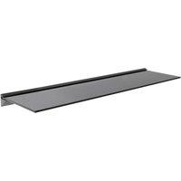 AVF Floating Black Glass Shelf 100 x 25cm - 8mm | Size: 100 x 25 cm