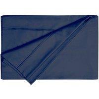 Belledorm Egyptian Cotton 200 Thread Count Flat Sheet in Navy | Size: Double