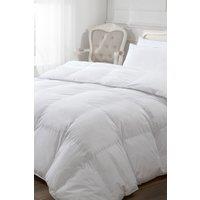 BHS Home Collection 7.5 Tog Microfibre Duvet in White | Size: Double