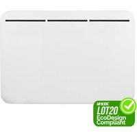 MYLEK Electric Panel Heater with 24/7 Timer & Thermostat IP24 Rated 1500W in White