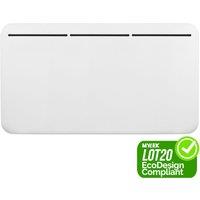 MYLEK Electric Panel Heater with 24/7 Timer & Thermostat IP24 Rated 2000W in White
