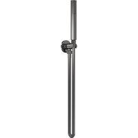 Balterley Round Outlet Elbow Parking Bracket Shower Handset Brushed Pewter in Silver