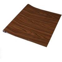 D-C-Fix Walnut Medium Self Adhesive Vinyl Wrap Film in Brown | Size: 675mm x 10000mm