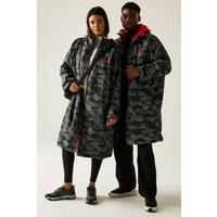 Regatta Adult Waterproof Changing Robe in Charcoal | Size: XS/S