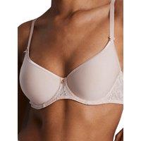 Aubade Women's Rosessence Care Spacer T-Shirt Bra in Pink | Size: 34C