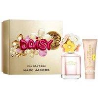 Marc Jacobs Women's Daisy Eau So Fresh Gift Set EDT Spray 75ml + Body Lotion 75ml in Clear