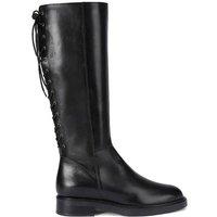 Carvela Women's 'Trento Knee' Leather Boots in Black | Size: 8
