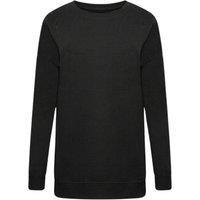 Smart Living Women's Comfortable Casual Polycotton Crew Neck Sweatshirt in Black | Size: Large