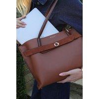 Luella Grey Women's 'Oriana' Laptop Tote in Tan