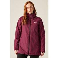 Regatta Women's Tamlin Hooded Breathable Waterproof Insulated Jacket in Red | Size: 14