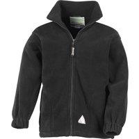 Result Polartherm Fleece Jacket in Black | Size: 8-10 Years
