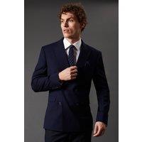 Burton Men's Essential Double Breasted Blazer in Navy | Size: 40S