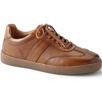 Lands' End Men's Leather Trainers in Tan | Size: 12