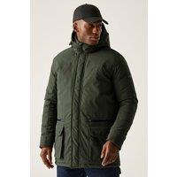 Regatta Men's Rhodo Hooded Waterproof Breathable Insulated Jacket in Green | Size: XL