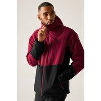 Regatta Men's Highton Stretch Padded Waterproof Hooded Jacket in Maroon | Size: Small