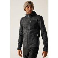 Regatta Men's Newhill Stretch Insulated Hooded Fleece in Light Grey | Size: Medium