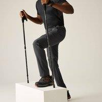 Regatta Men's Anti-Insect Travel Light Zip Off-Trousers in Dark Grey | Size: 38R