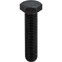 Unifix Sae Grade 5 UNC Hexagon Setscrews 3/8-16 UNC x 2.1/2 in Black
