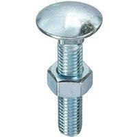 Unifix Grade 4.8 Cup Square Hex Bolts M8 x 60 - Box of 100 in Silver