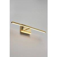 BHS Lighting Dougie Rechargeable Picture Wall Light in Gold