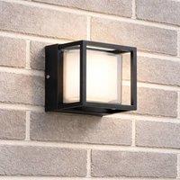 CGC Lighting Hudson Black & White Square LED Outdoor Wall Or Ceiling Light