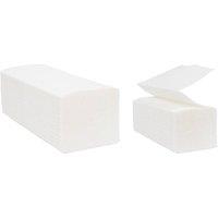 ECONX V Fold 2 Ply White Paper Hand Towels Disposable for Dispenser X 4000