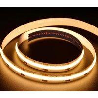 ENER-J 12V COB LED Strip Lights with 300 LEDs/M, 10W/M, 1100lm/M, CRI 90-92, 3000K in White | Size: 25 cm diameter x 19 cm high