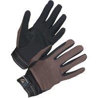 Aubrion Mesh Riding Gloves in Brown | Size: Large