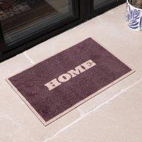 Artsy Mats Neutral Home Indoor Washable Doormat in Brown | Size: 40 cm x 60 cm