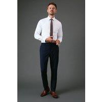 Burton Men's Navy Tailored Fit Essential Suit Trousers | Size: 34S