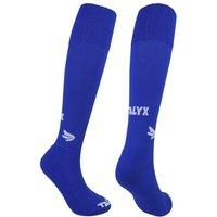 TALYX Men's 1 Pack Cushioned Moisture Wicking Football Socks in Blue | Size: 6-11