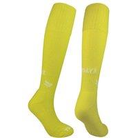 TALYX Men's 1 Pack Cushioned Moisture Wicking Football Socks in Yellow | Size: 6-11