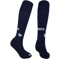 TALYX Men's 1 Pack Cushioned Moisture Wicking Football Socks in Navy | Size: 6-11