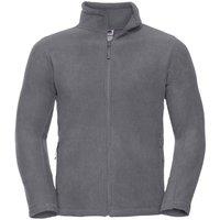 Russell Men's Outdoor Fleece Jacket in Grey | Size: 4XL