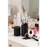 ExtraStar Women's 12-Piece Professional Makeup Brush Set with Sponge in Silver