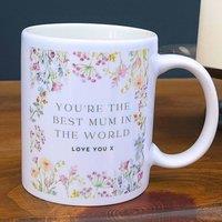 Aye Do Gifts Women's Best Mum Personalised Mug