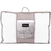 die zudecke Hungarian Goose Feather & Down Firm Pillow in White