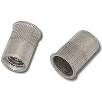 JRP Riveting Products M3 X 11.5 A2 St.Stl Rivet Nuts JRPRNSSRH0325 in Silver