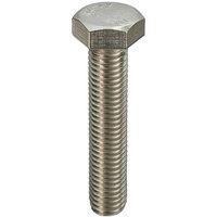 Unifix A4-316 Hexagon Setscrews M20 x 80 in Silver