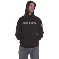 Pink Floyd Band Logo & Prism Applique Hoodie in Black | Size: Small
