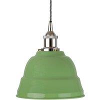 SE Home Mint Green Lincoln Pendant Light - Nickel - Grey Twisted