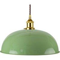 SE Home Mint Green Worcester Pendant Light - Gold - Brown Twisted