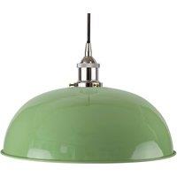 SE Home Mint Green Worcester Pendant Light - Nickel - Black Round