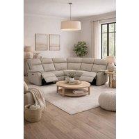 Aspire Kingsmere Corner Power Recliner Sofa in Grey