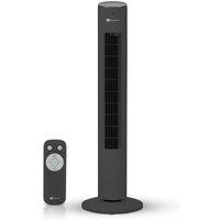 PureMate 43-Inch Oscillating Tower Fan - Black
