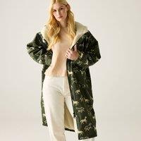 Regatta Adult Waterproof Changing Robe in Dark Green | Size: Large/XL