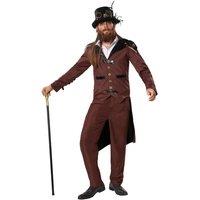 tectake Men's Steampunk Count Costume | Size: 2XL