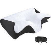 Ventryn Ergonomic Memory Foam Pillow in White